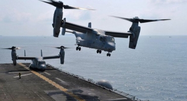 Конвертоплани mv-22 osprey с дронове камикадзе ...