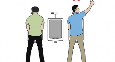Негласни правила на мъжката тоалетна...